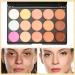 FantasyDay 15 Color Concealer Palette - High Opacity Contour Kit with Brushes & Sponge | Long-Lasting Full Coverage Color Corrector - Buy Online on SooperMarket.com