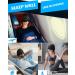 Sleep Mask with Bluetooth Earphones Sleep Headphones Bluetooth Blackout Wireless Eye Mask & Blindfold for Night's Sleep Travel Nap Office Cool Tech Gadgets for Women's Day Gift Headphones Bluetooth Wireless Ice Silk Lining - Black - Buy Online on SooperMarket.com