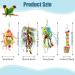 Pinenuts 4 Pack Bird Shredding Budgies Toys Parrots Chewing Hanging Foraging Toys Parrot Cage Shredder Toys Birds Cage Accessories for Small Parrots Parakeets Conures Love Birds Finches - Buy Online on SooperMarket.com