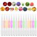 Anself Cuticle Oil Pens 15pcs Mix Flavors Nail Revitalize Oil Pen Set for Repairing Cracked and the Dry Cuticle(Random Color&Flavor) 5 g (Pack of 15)