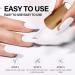 AILLSA White Gel Nail Polish 15 ML - Long Lasting UV Gel Varnish for DIY Manicure at Home - Buy Online on SooperMarket.com