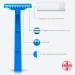 AIESI Disposable Razors - 2 Blades Non-Sterile (Pack of 100) | Ideal for Travel & Personal Care International Shipping Available - Buy Online on SooperMarket.com