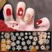 Sanwood Nail Stamping Plate - Clear Engraved Xmas Patterns | Stainless Steel Nail Art Template Tool Kit for Manicure - Style 5 - Buy Online on SooperMarket.com