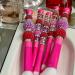 Hot Pink Beadable Makeup Brushes Set of 5 | DIY Silicone Focal Beads for Crafters | Cosmetic Brush Kit for Keychains & Eyeshadow - Buy Online on SooperMarket.com