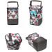 LCY Insulated Baby Bottle Cooler Bag | Holds 4 Bottles | Colorful Triangles | Hanging Strap Included - Buy Online on SooperMarket.com