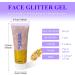 Sularpek 3Pcs Glitter Gel Set - Face, Hair & Body Glitter for Festival Party Makeup - Gold, Silver, White - Buy Online on SooperMarket.com