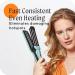 Buy Cosmopolitan Hair Waver Curling Iron - 3 Barrel Ceramic Curler for Beach Waves | Portable Styling Tool for Men & Women - Travel & Home Use - Buy Online on SooperMarket.com