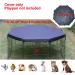 LAOZZ 24 Inch 8 Panel Black Dog Playpen Cover - Sun/Rain Proof Top Cover for Indoor and Outdoor Pet Playpen - Shade and Security for Dogs - Fits 24-36 Inch Playpens - Buy Online on SooperMarket.com