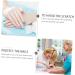 FRCOLOR 20pcs Nail Case Gel Polish Protector Gelt Nail Protector Tape Nail Polish Shield Nail Polish Cap Holder Reusable Hat Protector Nail Varnish Protector Safety Mask Plastic Manicure - Buy Online on SooperMarket.com