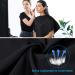 2 Pcs Waterproof Makeup & Hair Cape Set - Salon Barber Bib for Hair Dye & Styling in Black - Buy Online on SooperMarket.com