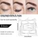16-Piece Eyeliner Stencil Set for Smoky, Cat Eye & Eye Shadow Makeup Templates - Buy Online on SooperMarket.com