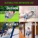 Baby Swing for Infants and Toddlers - Canvas Hammock Swing with Safety Belt and Mounting Hardware - Wooden Hanging Seat for Babies up to 4 Years - Cute Animal Design - Buy Online on SooperMarket.com
