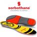 Sorbothane Double-Stitched Insoles - Yellow EU 44-45 (UK 10) | Premium Comfort for All-Day Support - International Shipping Available - Buy Online on SooperMarket.com