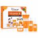 mercham Skincare Set Gifts for Teenage Girls-Vitamin C Serum for Womens Gift Sets Includes Cleanser-Toner-Serum-Face Cream Moisturizing & Brightening Facial Kit Preppy Skincare Set - All Skin Types