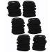 Iconikal Simple Pampering Non-Metal Elastic Hair Ties Bulk Pack - Black 180-Count | 4mm Thick - Buy Online on SooperMarket.com