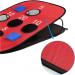 G4Free Portable Collapsible Cornhole Game Set - 3ft x 2ft Size - 8 Bean Bags - Carrying Case - Camping Travel - Red Blue - Buy Online on SooperMarket.com