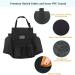 ECWKVN Car Front Seat Organiser - Heavy Duty Passenger Tidy Backseat Storage Bag with 10 Pockets - Black - Buy Online on SooperMarket.com