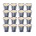 Topsics 16 pieces Citronella candle outdoor outdoor candles set natural soy wax citronella candles for garden terrace picnic camping indoor burning time 160-192 hours
