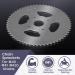 AlveyTech 60 Tooth Rear Sprocket for Mini Bikes - #40/41/420 Chain - Buy Online on SooperMarket.com