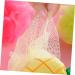 Angoily 6 Pcs Mesh Bath Sponge Set - Exfoliating Loofah Mitts & Body Poufs for Spa Quality Clean | Ideal for Beach & Bath - Buy Online on SooperMarket.com