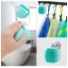 Molain Silicone Dog Cat Bath Brush Comb - Soft Grooming & Massage Brush with Shampoo Dispenser (Blue) - Buy Online on SooperMarket.com