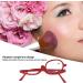 Jiawu Magnifying Makeup Glasses for Women - Flip Up Eye Makeup Tool (+3.00) | Essential Magnifying Glasses for Flawless Makeup Application - Buy Online on SooperMarket.com