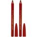 Maybelline Expert Eyes Twin Brow & Eye Pencil Dark Brown 102 0.06 oz (Pack of 6)