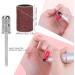 210 Pieces Sanding Bands Nail Drill Bits Sanding Rings Bands Nail Drill Shaft Files Nails Cuticle Polishing Bands Nail Art Sanding Bands Manicure Nail Sanders - Buy Online on SooperMarket.com