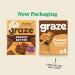 Graze Healthy Snacks - Peanut Butter Protein Oat Bar Vegan friendly 4x30g - Buy Online on SooperMarket.com