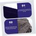 BELLIFFY 2pcs Storage Bag Travel Bag Drawstring Hair Dryer Pouch Gym Bag Hair Dryer Dust Bag Flocking Cloth - Buy Online on SooperMarket.com
