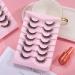 7 Pairs Cat Eye Lashes - Dramatic 3D Soft Strip Eyelash Extensions for Volume & Natural Look | Reusable Makeup Tools (A04 - Buy Online on SooperMarket.com