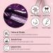 AILLSA Glitter Gel Nail Polish - Reflective Purple 15 ML - Sparkly Gel Soak Off UV/LED - Manicure Salon & Home Use - Gift for Her - Buy Online on SooperMarket.com