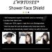 Lwtosis Transparent Hairspray Shield Mask for Hairdressers - 100pcs Face Protection for Salon & Barber Use - Buy Online on SooperMarket.com