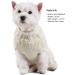 KYEESE Golden Thread Turtleneck Dog Sweater for Cold Weather - Medium Beige - Buy Online on SooperMarket.com