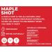 Maple Shot 100% Real Maple Syrup Energy Gel - Travel Size for Hiking, Cycling, Camping - 10-pack - Buy Online on SooperMarket.com