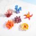 UEETEK 6-Pack Multicolor Sea Star & Coral Aquarium Decor - Realistic Fake Ornaments for Fish Tank Decoration - Buy Online on SooperMarket.com