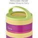 Whiskware Disney Stackable Snack Containers - Jasmine and Magic Carpet Design for Kids - 3 Cups for School and Travel - Buy Online on SooperMarket.com