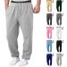Shop Rumaozia Men's Baggy Jogging Pants - Breathable Cotton Sweatpants Wide Leg Sports & Yoga Pants (3XL) - Perfect for Training & Comfort - Buy Online on SooperMarket.com