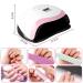 Shop Joyboy 168W UV LED Nail Dryer - Professional Lamp with Smart Timer & LCD Display for All Gel Nails - Buy Online on SooperMarket.com