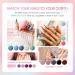 ROSALIND 30PCS Gel Nail Polish Set - Long Lasting DIY Manicure with Base & Top Coat Multicolored Glitter & Matte Options - Perfect Gift for Nail Art Enthusiasts - Buy Online on SooperMarket.com