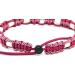 Custom EM Ceramic Collar for Dogs & Cats - Original US Paracord 41-50 cm Raspberry | International Shipping Available - Buy Online on SooperMarket.com