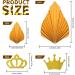 14Pcs Gold Cake Topper Decorations Birthday Cupcake Toppers Crown Cupcake Toppers for Coronation Party Birthday Party Wedding Party - Buy Online on SooperMarket.com