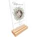 Personalized Godfather Sponsorship Certificate | Custom Acrylic Baptism Gift | 20x30 cm Eucalyptus Frame - Buy Online on SooperMarket.com