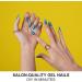 DANNI & TONI Aquamarine Gel Nail Wraps Bundle - 28 Metallic Mirror Self-Adhesive Stickers Set - Buy Online on SooperMarket.com