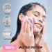 Electric Face Scrubber Silicone Facial Cleansing Brush for Deep Cleanning Exfoliating Waterproof Rechargeble|Vibrating|Massager (Pink) - Buy Online on SooperMarket.com