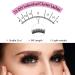 Cluster Lashes 72 Pcs Individual Lashes - Reusable DIY Eyelash Extension (16mm) - Super Thin Band - Soft & Comfortable - Into You-01 Style - Buy Online on SooperMarket.com