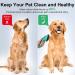 Self Cleaning Slicker Brush for Pets - Remove Loose Hair, Fur, Mats, and Tangled Hair - Ideal for Dogs, Cats, and Rabbits - Aqua Green - Buy Online on SooperMarket.com