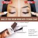 Eyebrow Stamp Stencil Kit - Waterproof Brow Stamp with 5 Reusable Stencils (Light Brown) - Buy Online on SooperMarket.com