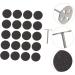 ABOOFAN 3 Sets Nail Polishing Sheets Replacement Sandpaper Discs Manicure Accessories Manicure Sandpaper Sanding Disc Bit for Nail Drill Foot Stainless Steel Sanding Pad Electric - Buy Online on SooperMarket.com