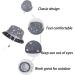 LANGZHEN Beach Sun Protection Hat for Baby Girls | Adjustable Wide Brim Kids Summer Play Hat with Chin Strap | Double Stars Design | 2-4 Years - Buy Online on SooperMarket.com